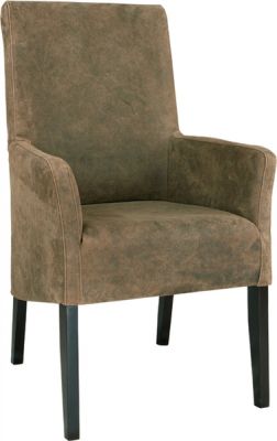 Δερμάτινη πολυθρόνα τραπεζαρίας