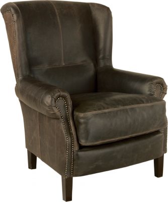 Μπερζέρα δερμάτινη δέρμα TRIBE & BUFFALO