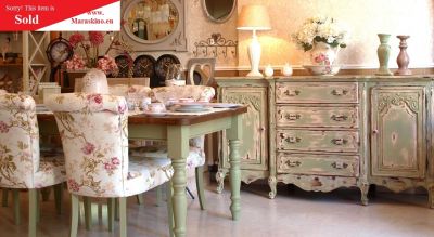 μπουφέ Γκρενόμπλ με Σέιμπι Σικ φινίρισμα 